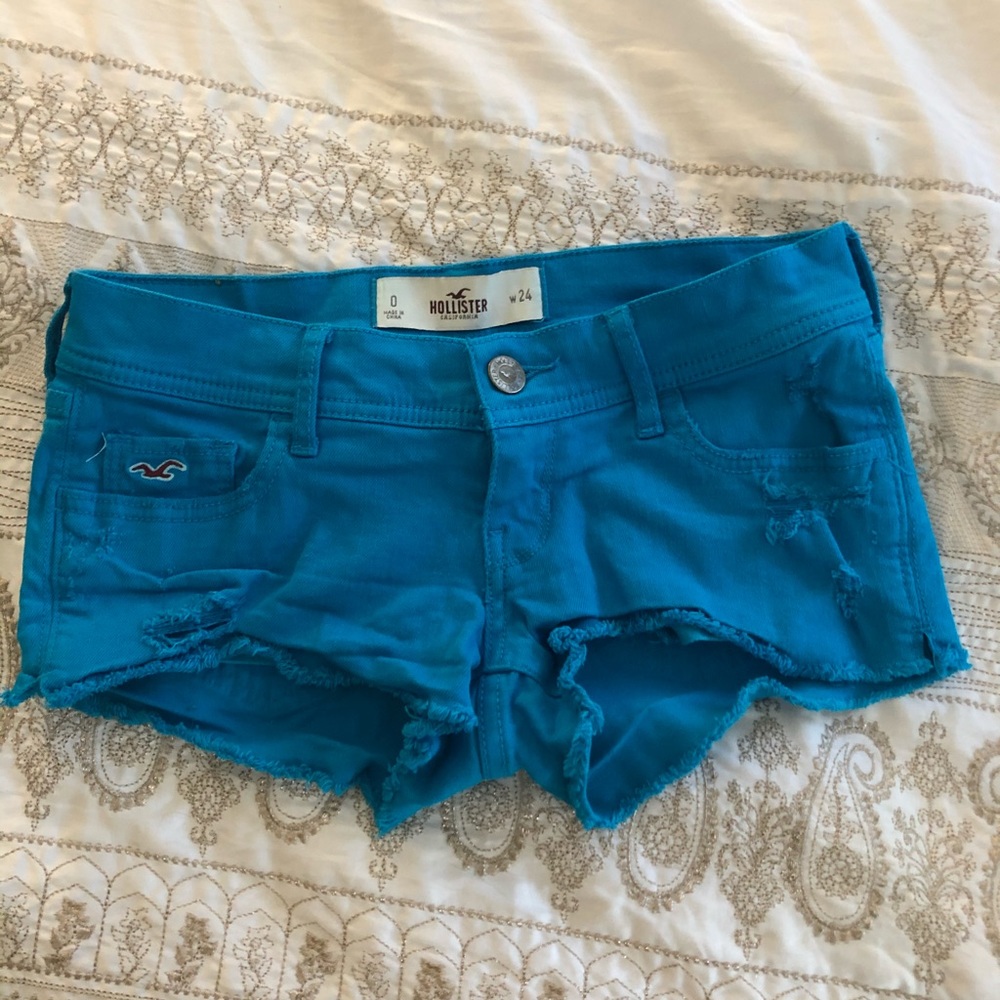Hollister jean shorts